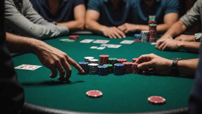 Chiến Lược Đặt Cược All-in Khi Sát Rìa Giải Đấu Game Bài Poker